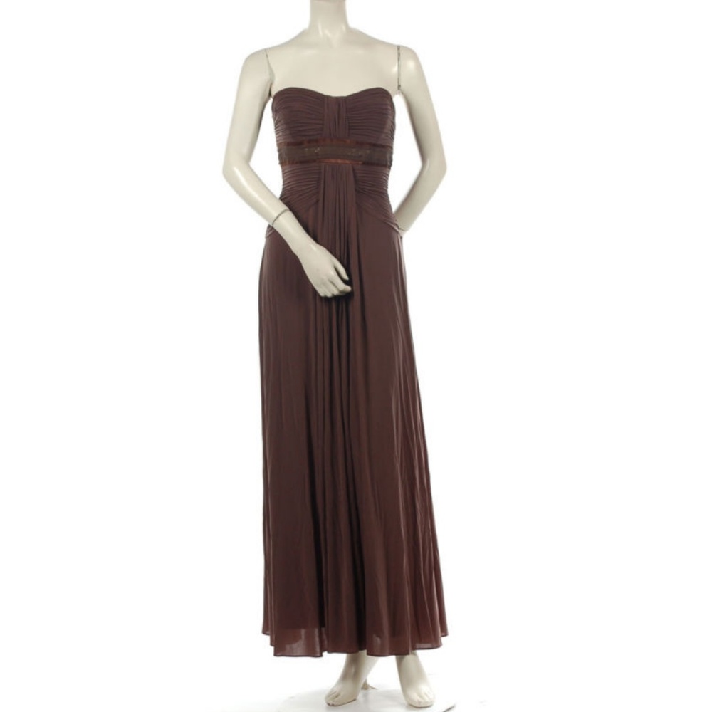 NWT BCBG MaxAzria strapless maxi bridal dress gown